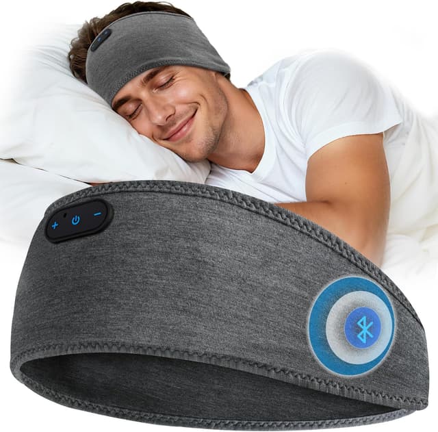 Detalle de LC-dolida Schlafkopfhörer Bluetooth Stirnband