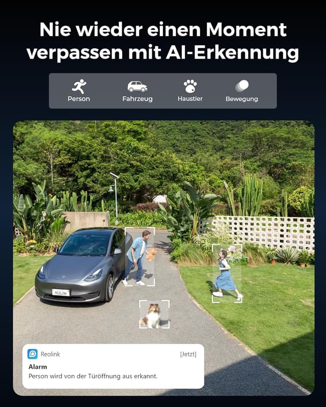 Thumbnail 6 de Reolink 4K Solar-Überwachungskamera Aussen Akku mit 360° PTZ, Auto-Tracking & Dual Lens (Argus Track+)