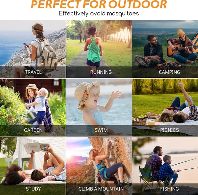 Thumbnail 6 de Mosquito Repellent Bracelet 12PCS 300 Hours