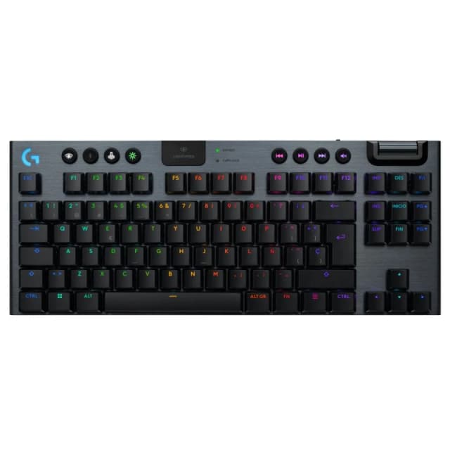 Detalle de Logitech G915 X LIGHTSPEED TKL teclado mecánico inalámbrico