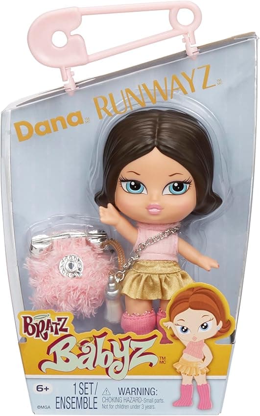 Detalle de Bratz Muñeca Babyz Runwayz Dana — 1 unidad
