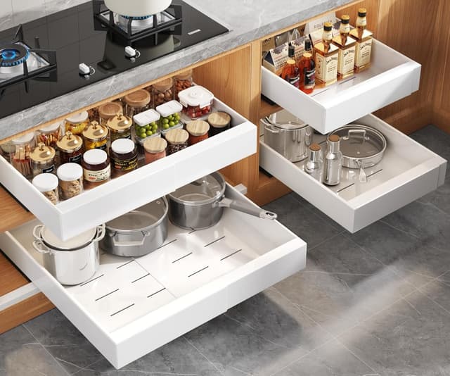 Imagen de Seinloes Expandable Pull Out Cabinet Organizer en OfertitasTOP