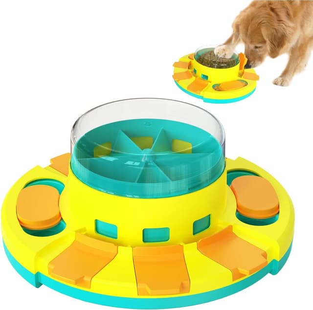 Detalle de CAROZEN Interactive Dog Toys puzzle feeder for slow feeding and training