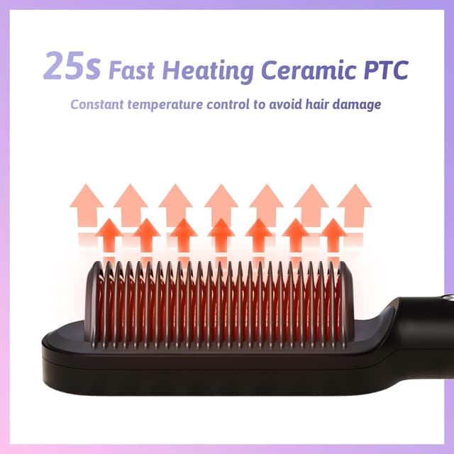 Thumbnail 1 de VKK Hair Straightener Brush