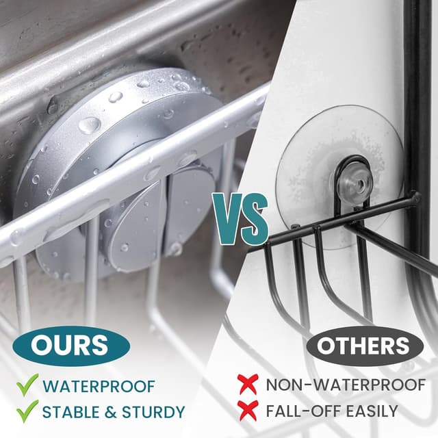 Thumbnail 3 de TAILI Sponge Holder with Strong Suction 11 lbs