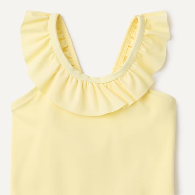 Detalle de Amazon Essentials Fille : maillot de bain une pièce à volants