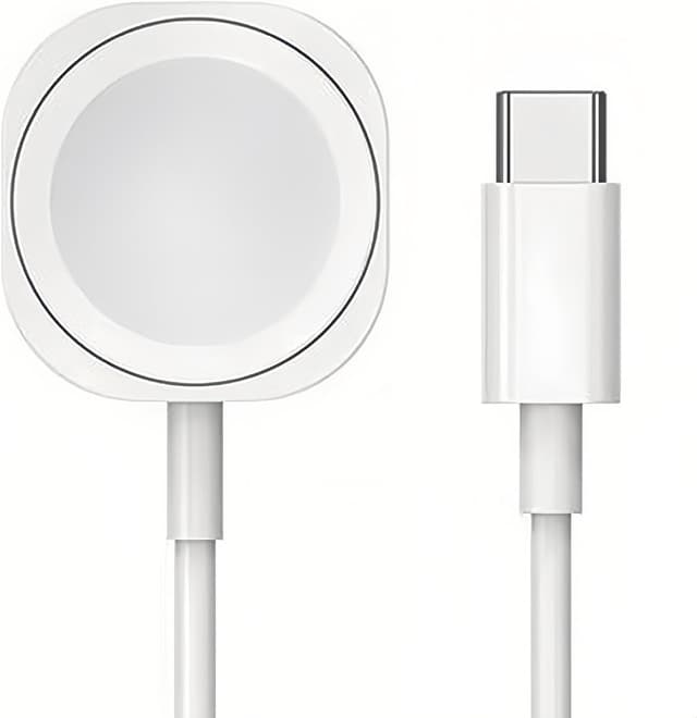 Detalle de 2026 Upgraded Version USB-C Magnetic Wireless Fast Charger Cable (1m) for Apple Watch – MFi Certified