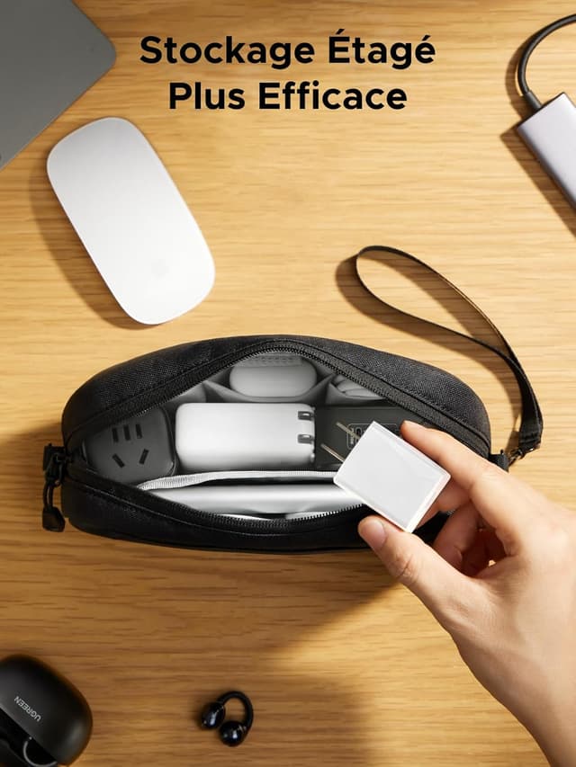 Thumbnail 2 de UGREEN Sac Câble Rangement (S) 22,5 cm