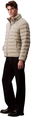 Thumbnail 3 de Calvin Klein LS Nylon Lt WT Hooded FZ Puffer Chaqueta XS 👔