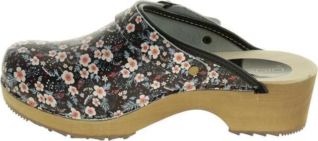 Detalle 2 de APREGGIO Damen Holzclogs aus Leder 36/41