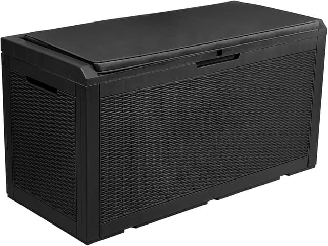 Detalle de YITAHOME Grand Coffre Extérieur 380L Noir