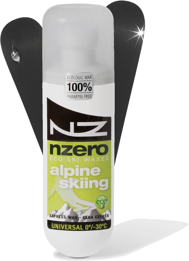 Detalle de N-ZERO NZEROWAX Sciolina Organica 100% vegetale con applicatore universale, 100 ml