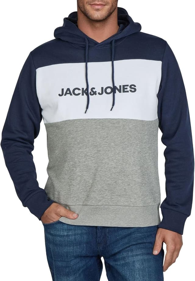 Thumbnail 6 de Jack & Jones Hoodie Herren JWHLOGO Druck