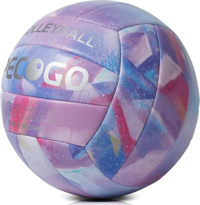 Thumbnail 2 de PECOGO Volleyball Größe 5 Lila