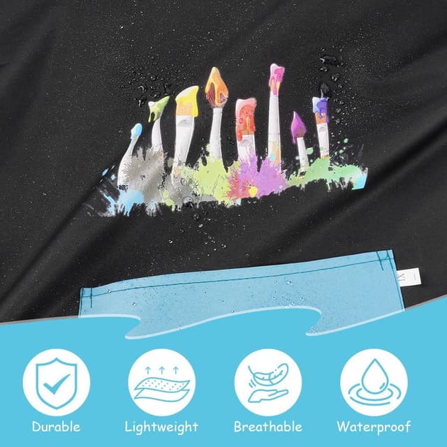 Thumbnail 4 de OSDUE Delantal infantil impermeable 70x50 cm