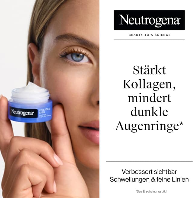Detalle 2 de Neutrogena Collagen Bank Gel pour les yeux revigorant sans parfum, 15 g