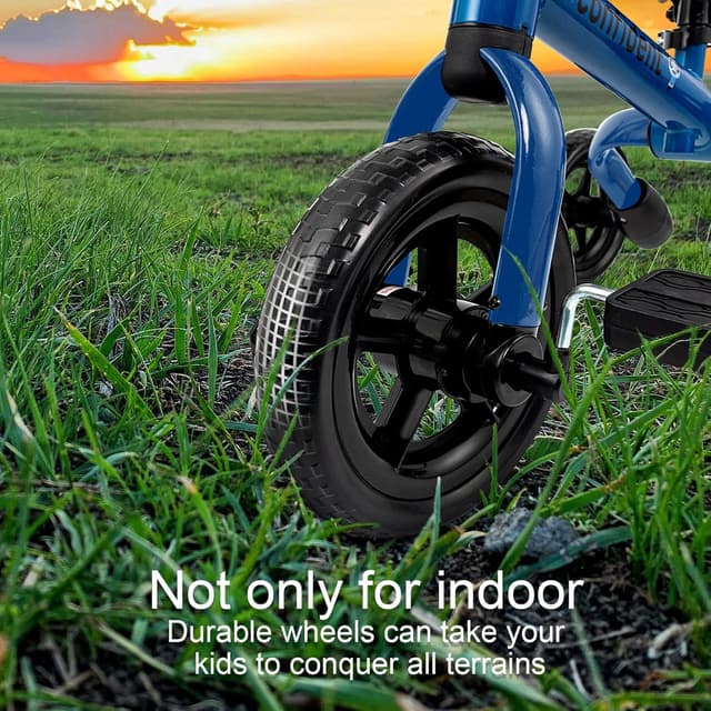 Detalle de YGJT 3-in-1 Tricycle for Toddlers (Age 2–5) — Folding Training Trike With Adjustable Seat