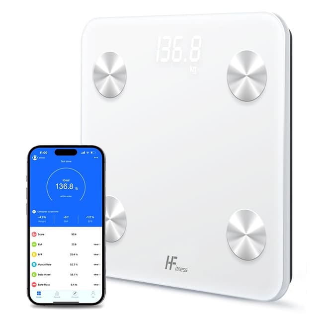 Thumbnail 5 de HomeFashion HFitness 19x body composition smart scale ⚖