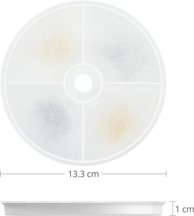 Detalle de Cat water fountain filter sponges 5 pack