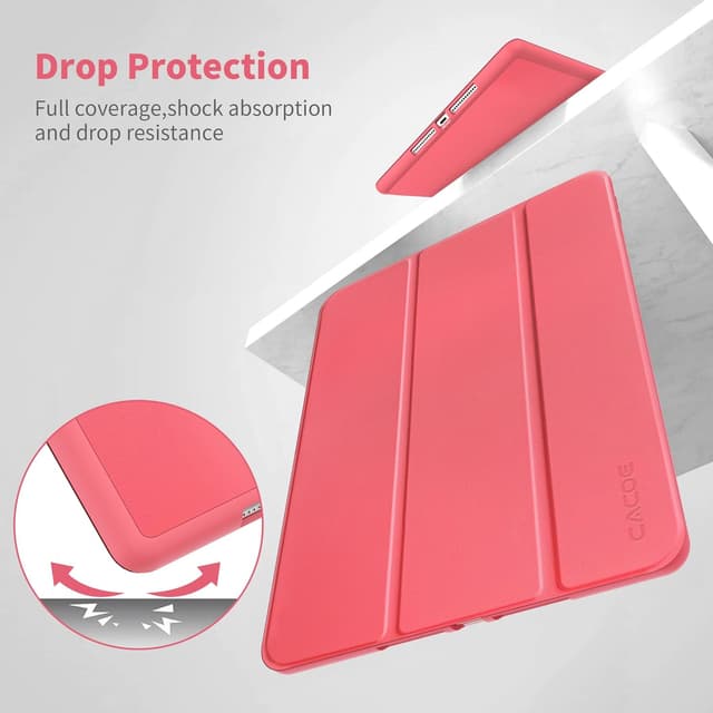 Detalle de CACOE Case for iPad 9th / 8th / 7th Generation (10.2-inch) in Watermelon Pink