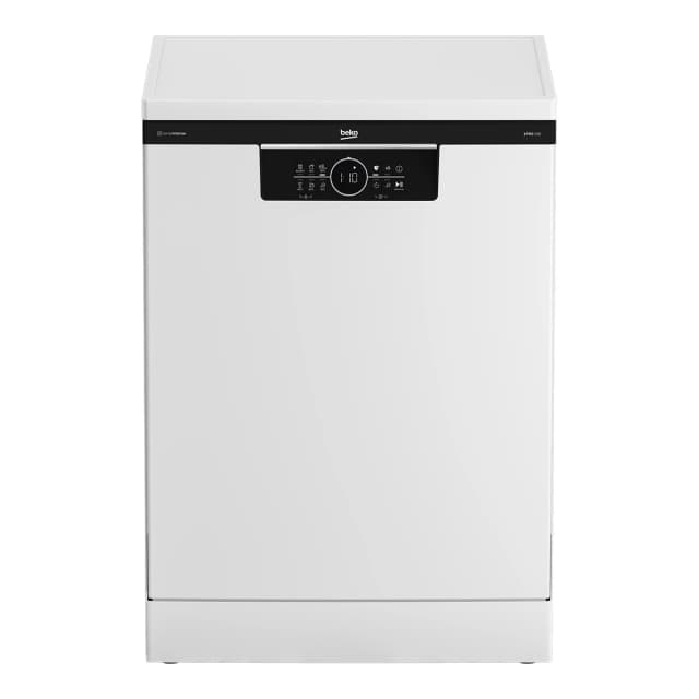 Detalle de Lavavajillas Beko BDFN26440WC reacondicionado grado C, 60 cm y 14 servicios