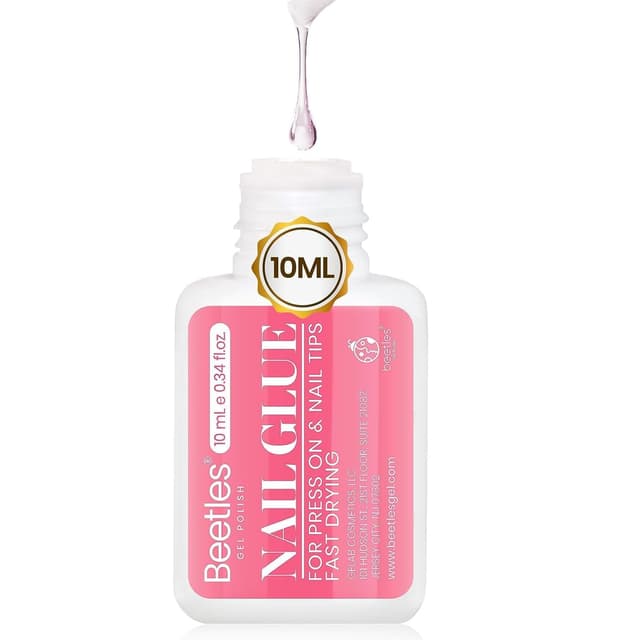 Detalle de Beetles 10ML Super Strong Nail Glue (No-UV) for Press-Ons, Nail Tips & Acrylic Nails