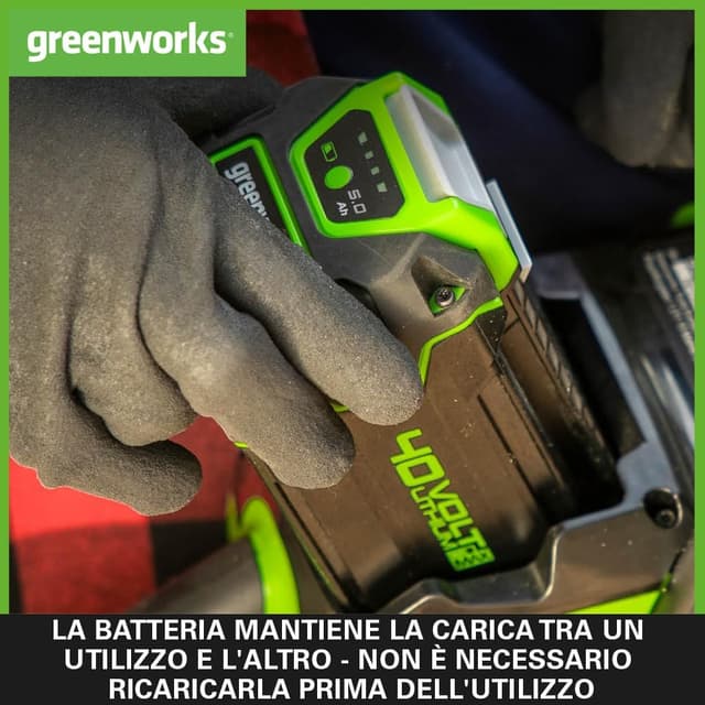 Thumbnail 4 de Greenworks G40B5 Batteria 40V 5Ah