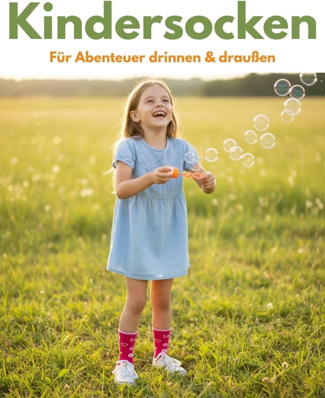 Detalle de 10 Paar Kinder Socken für Jungen & Mädchen aus Baumwolle – strapazierfähig, elastisch und formstabil