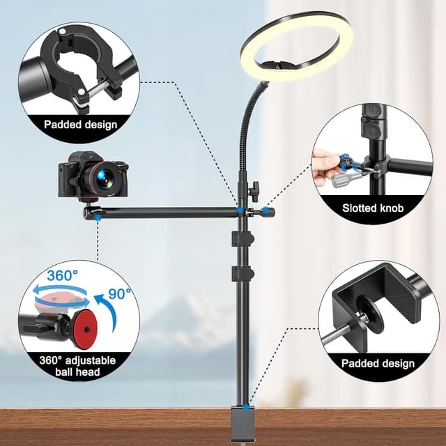 Thumbnail 1 de NaKeLuLu Kamera Tischhalterung 108 cm
