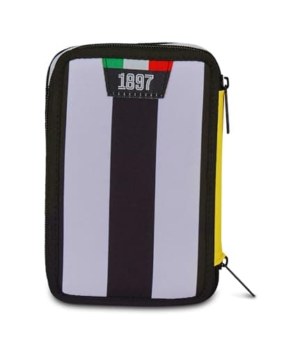 Thumbnail 6 de Seven Juventus Estuche escolar 3 cremalleras negro