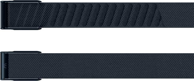 Detalle de WHOOP MG SuperKnit Band Dunkelblau (für WHOOP Life) – leichtes Nylonband mit schnellem Trocknen