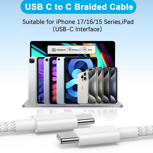 Thumbnail 4 de Apple iPhone 17 Fast Charger 2-Pack 6FT