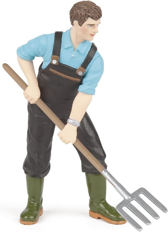 Detalle de Papo handbemalte Bauernhof-Figuren „Das Leben auf dem Bauernhof“ – Gärtner 39216, ab 3 Jahren
