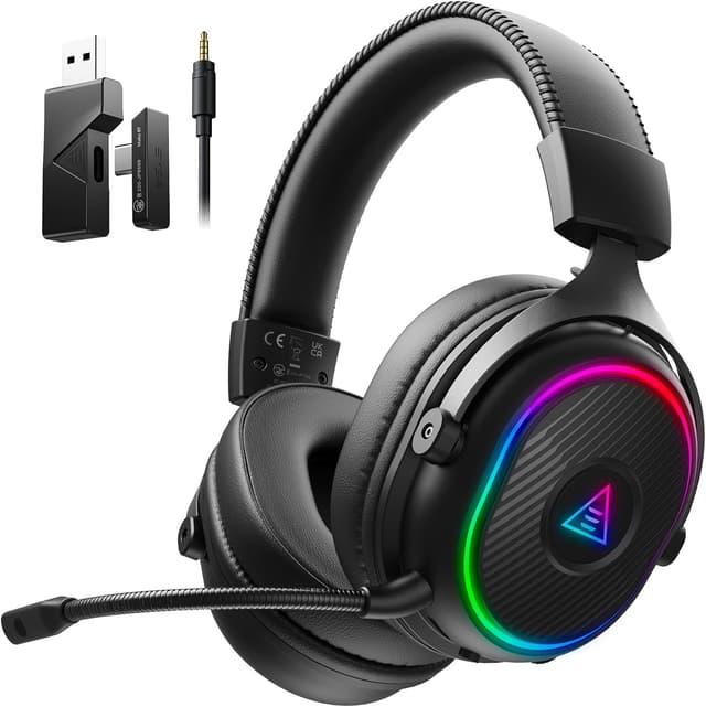 Detalle de EKSA 2.4GHz Wireless Gaming Headset 52H