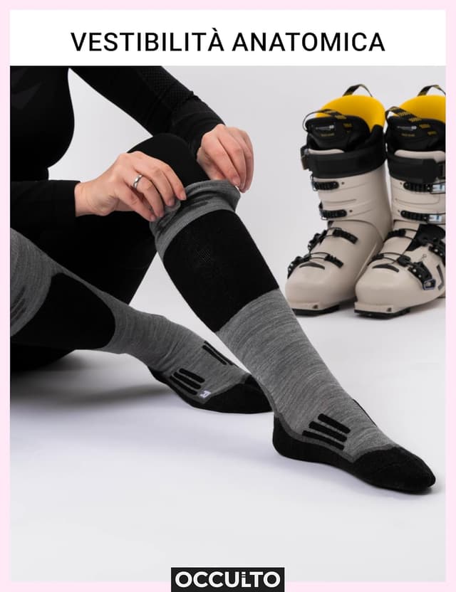 Thumbnail 1 de Occulto Toni Calze da Sci Lana Merino