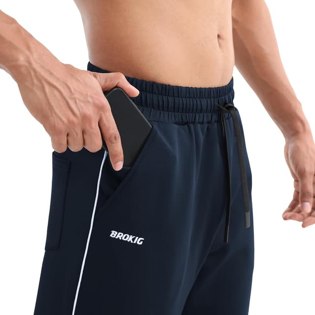 Thumbnail 2 de BROKIG Laufhose Herren Gerade Hose