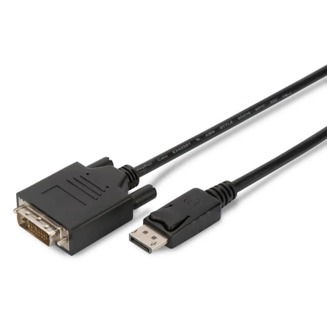 Detalle de Digitus Cable Adaptador DisplayPort-DVI 5 m con bloqueo