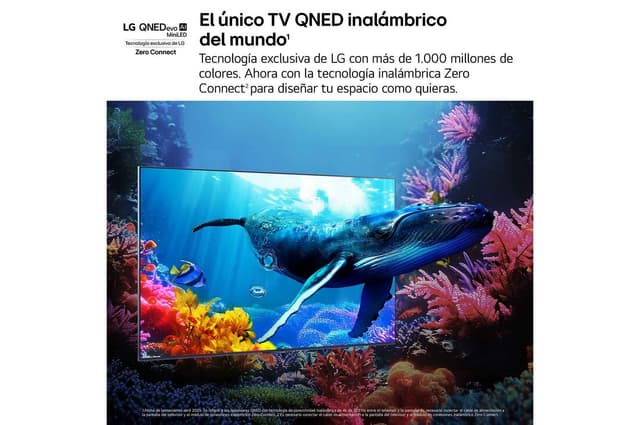 Detalle 1 de LG QNED9M Smart TV 86" 4K MiniLED 2025