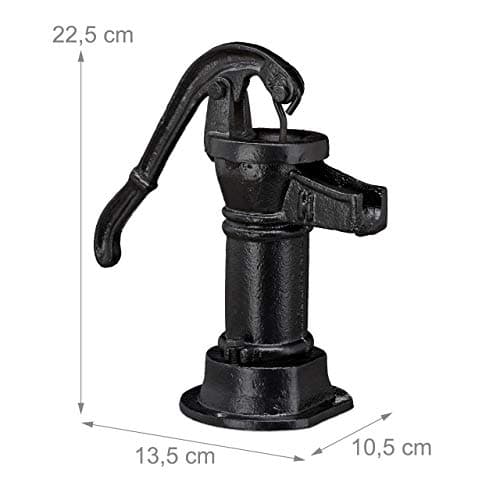 Thumbnail 3 de Relaxdays Bomba de Agua Manual Decorativa para Jardín 💧