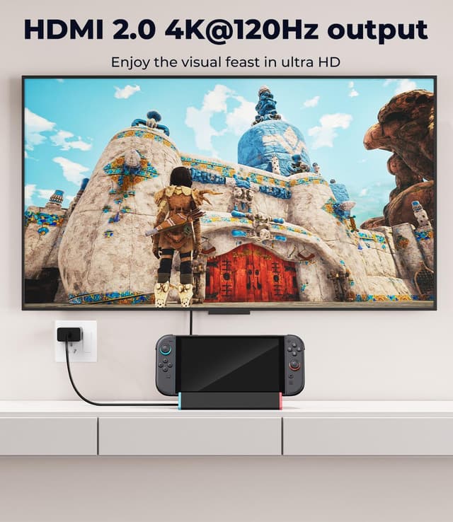 Detalle 2 de Antank Switch 2 Docking Station 100 W