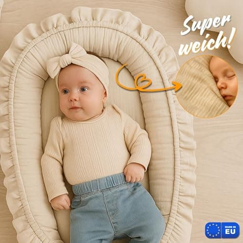 Thumbnail 3 de Muselina Nido Bebé Recién Nacido 90x50cm