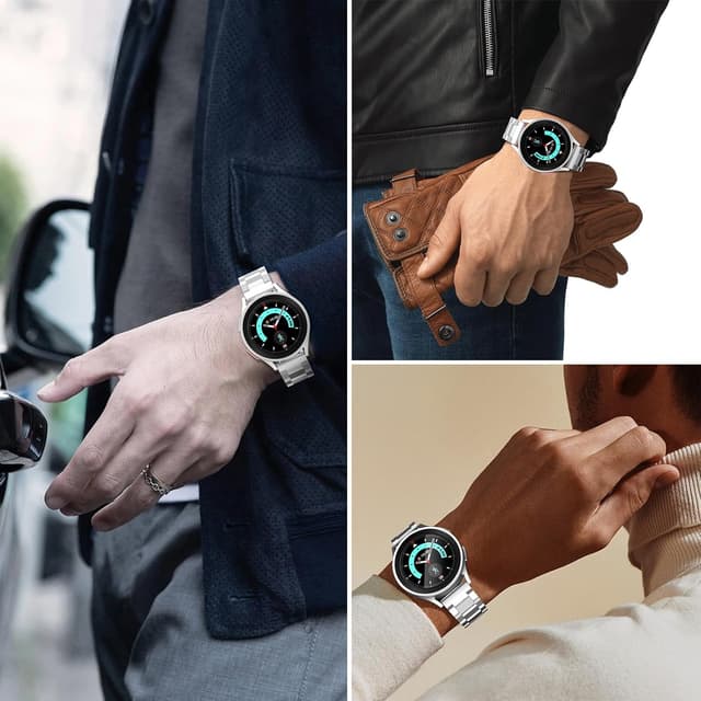 Detalle 2 de Stainless Steel Galaxy Watch Strap 316L 40mm