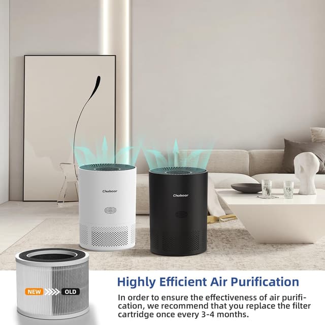 Thumbnail 4 de Chuboor PJ01/PJ08 Filtro True HEPA H15 🌬