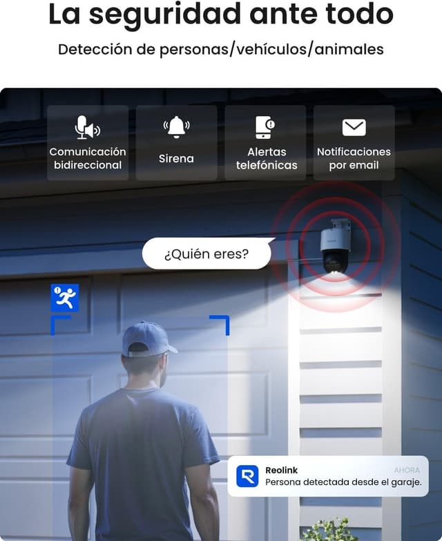Thumbnail 4 de Reolink 4K PTZ cámara PoE con doble lente 6X
