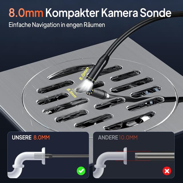 Thumbnail 5 de AOPICK Endoskopkamera 5M Kabel