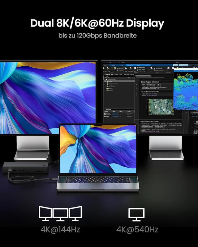Thumbnail 2 de Silkland USB4 Kabel 80Gbps Thunderbolt 5
