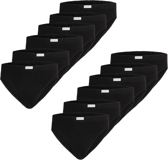 Thumbnail 6 de Liabel Slip da uomo in cotone elasticizzato (confezione 6 o 12 paia), traspiranti e Oeko‑Tex