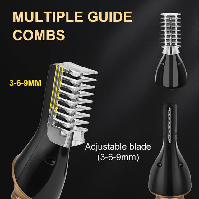 Detalle 2 de YIDON Hair Clippers 6-in-1 trimmer kit 💈