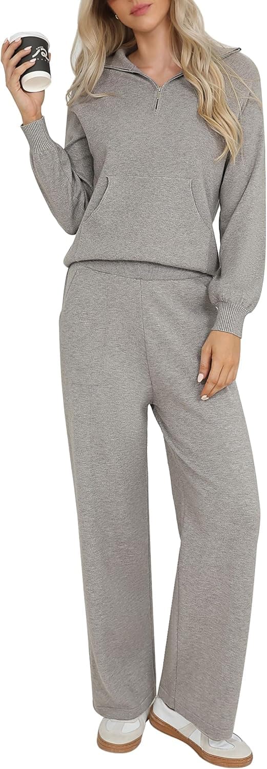 Imagen de Totatuit Tuta Donna Completo 2 Pezzi Mezza Zip en OfertitasTOP