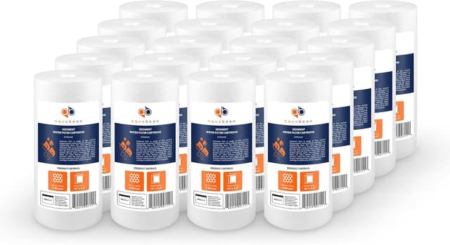 Imagen de Aquaboon 5 Micron 10 x 4.5 Sediment Filter 20-Pack 🚰 en OfertitasTOP